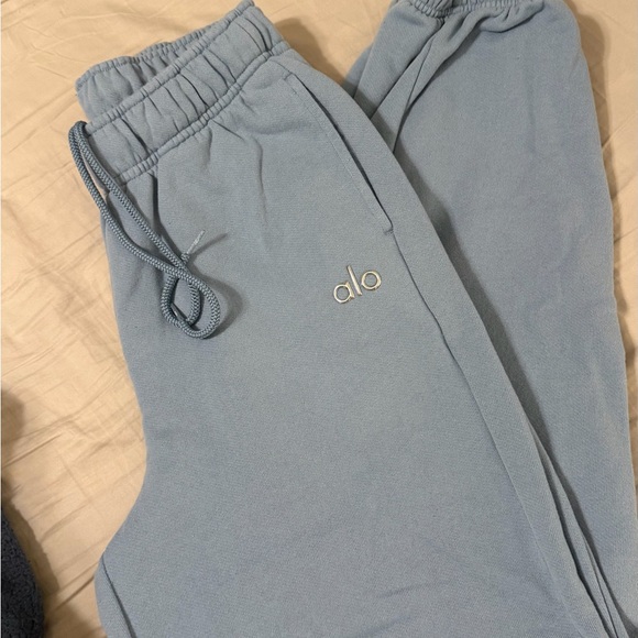 ALO Yoga Pants - ALO Yoga Celestial Blue Sweatpants